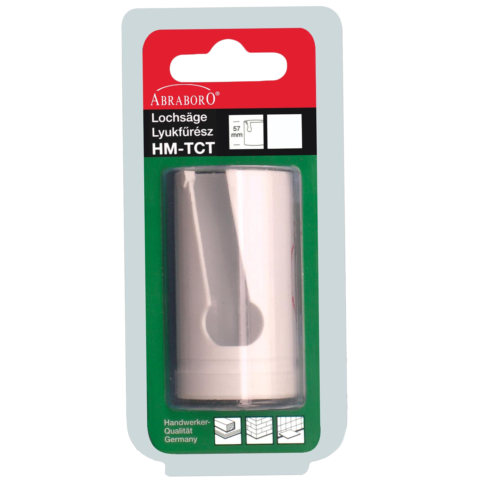 Abraboro 38 mm HM univerzális lyukfűrész termék fő termékképe
