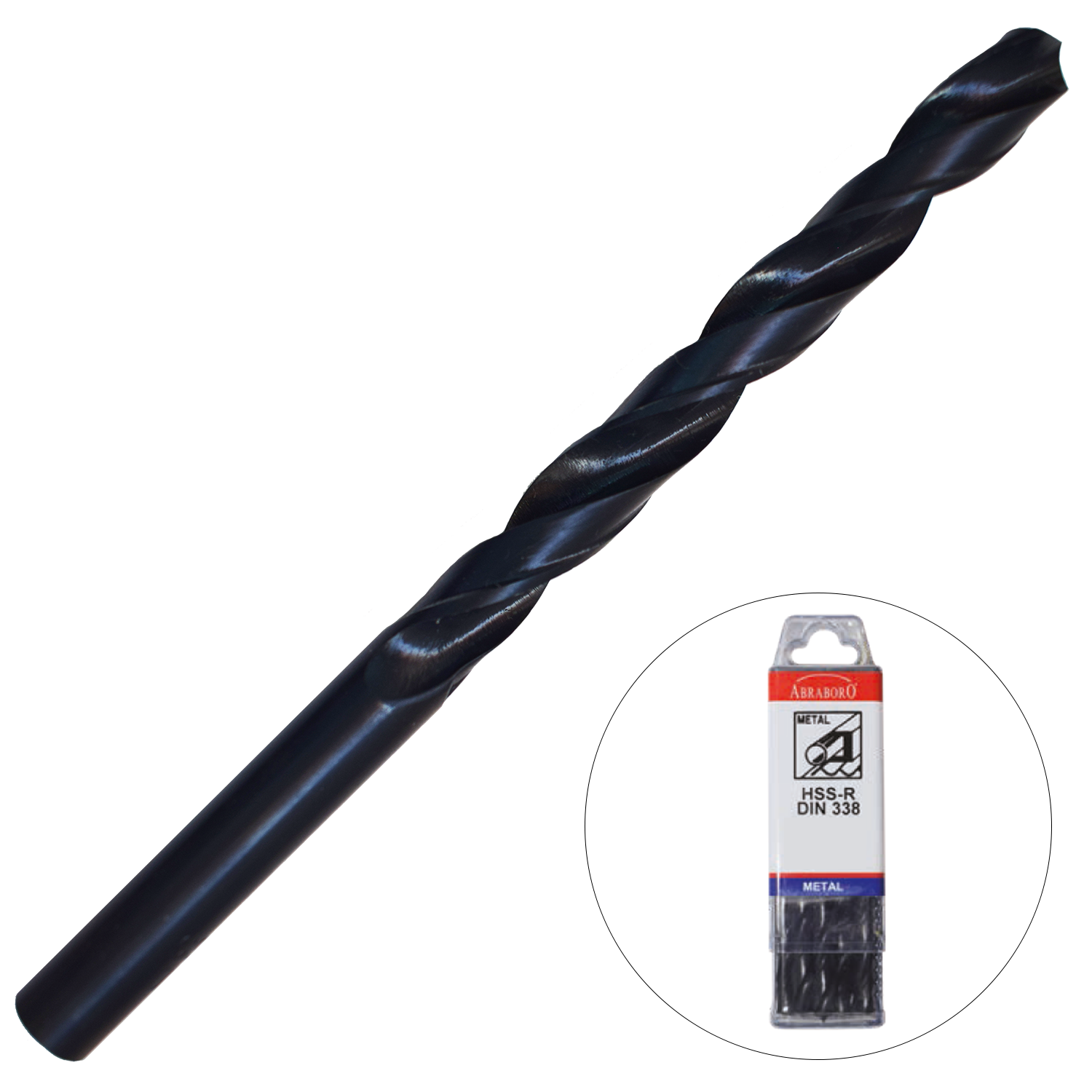 Abraboro 9 x 125 / 81 mm HSS-R fémfúró X-Pack, 10 db/csomag termék fő termékképe