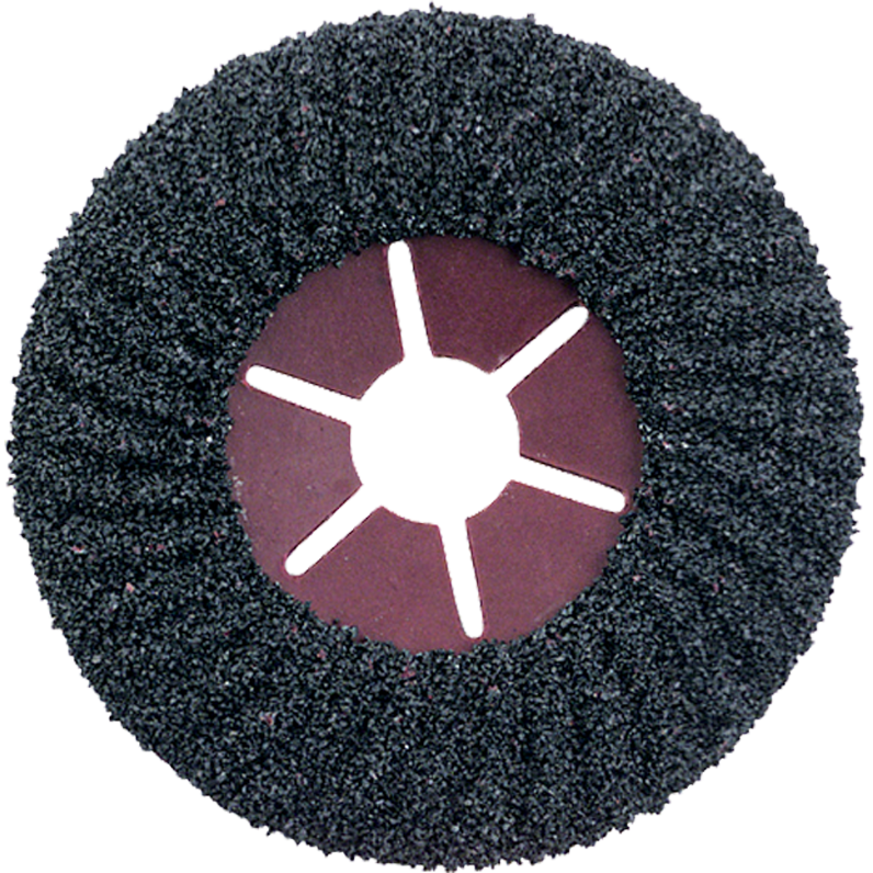 Abraboro 125 x 22 mm ZEC félflexibilis csiszolótárcsa, 80-as szemcseméret, 5 db/csomag termék fő termékképe