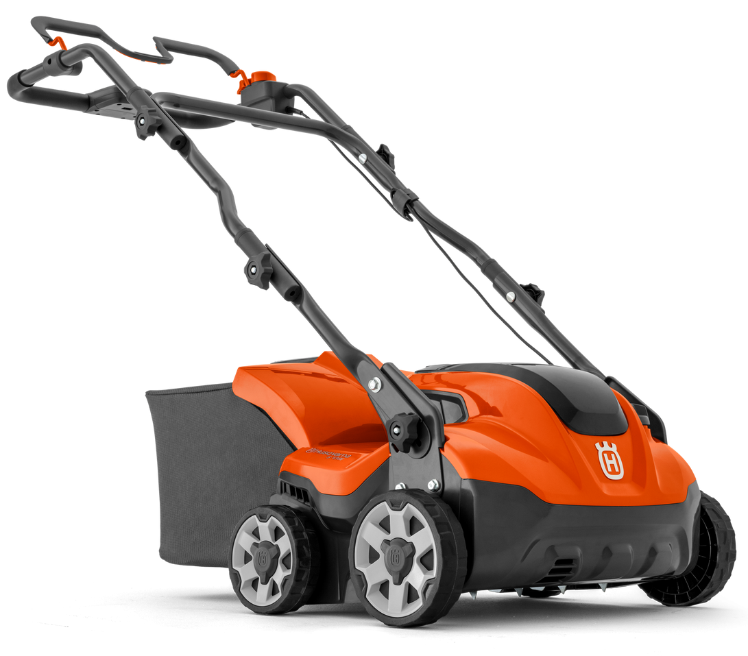 Husqvarna S138i akkumulátoros gyepszellőztető (akku és töltő nélkül) termék fő termékképe