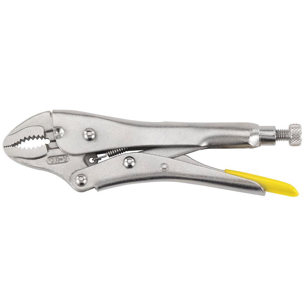 Stanley 0-84-808 patentfogó, hajlított pofa, 185 mm termék fő termékképe