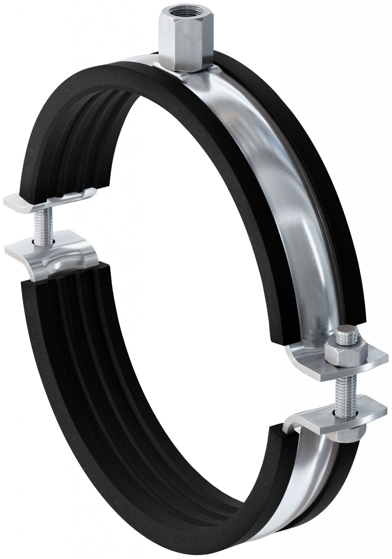 Fischer FRSM 219-225 M16 R masszív gumibetétes bilincs, 10 db/csomag termék fő termékképe