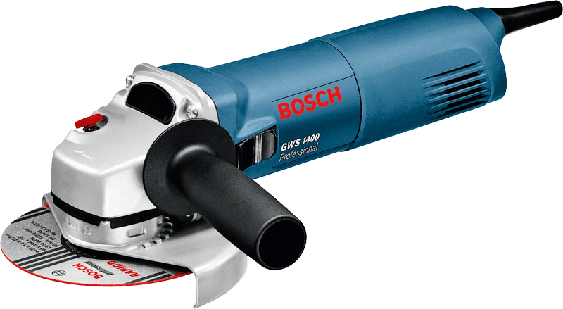 Bosch GWS 1400 sarokcsiszoló nagyolótárcsával termék fő termékképe